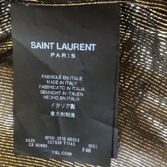 NWT Saint Laurent lavallière /Bow Blouse. French Sz 40 - Picture 7 of 7